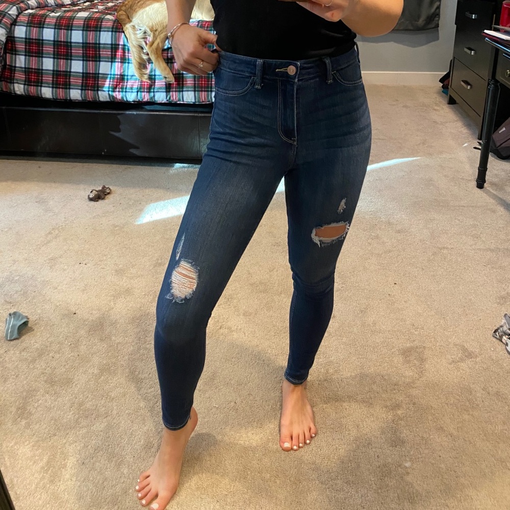 High rise Jean Legging Hollister